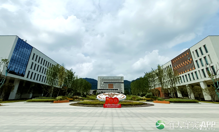 成都工业学院宜宾校区.(陈忆 摄)