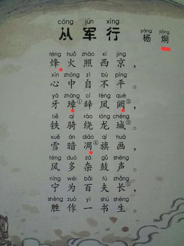 我们一起读唐诗13 《从军行》杨炯