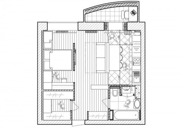 【小而精致】50平方米小单身公寓