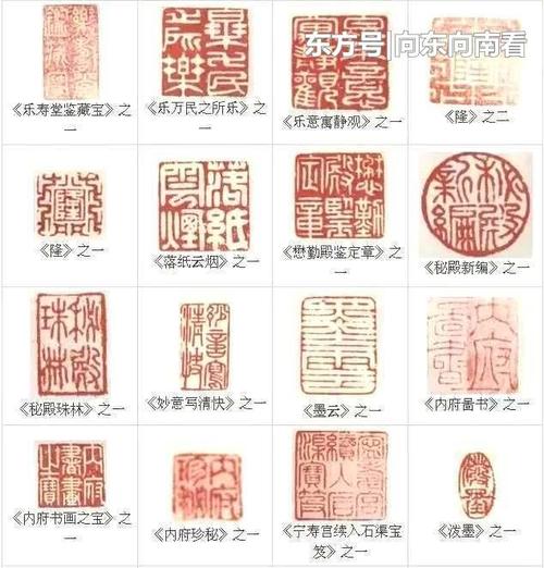 印章皇帝乾隆,有一千余方印章,李白唯一存世书法被盖