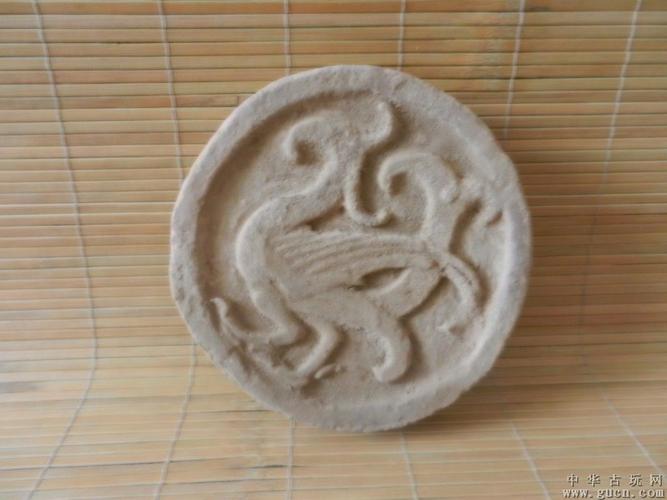 秦代夔凤纹瓦当