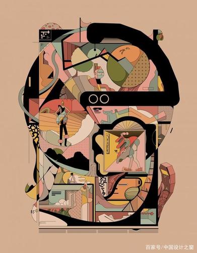 ori toor 超现实主义风格插画设计