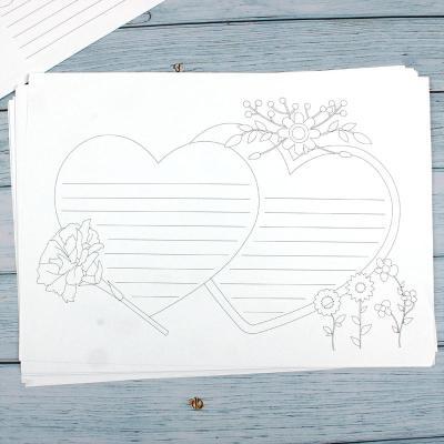 儿童黑板报空白涂色填色线稿模板绘画小报素材 a3 a4 小学生手抄报