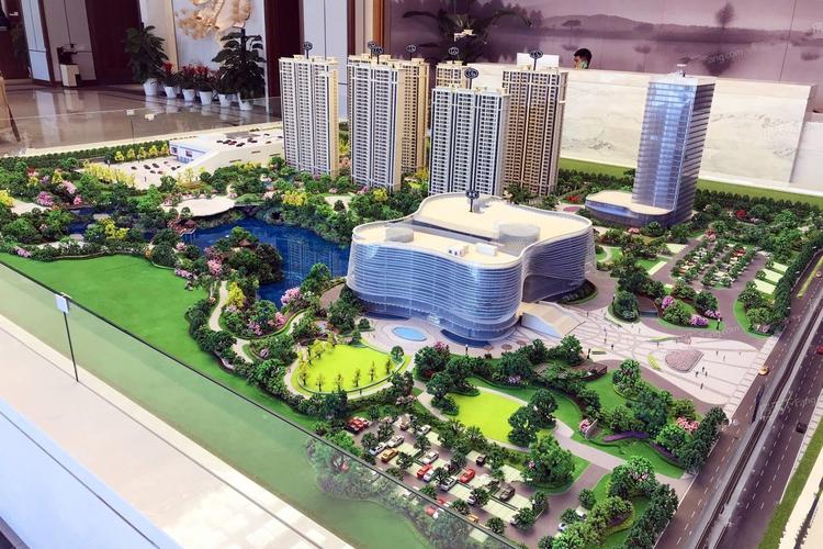 芜湖弋江区奥林匹克公园万华南湖春晓沙盘图6- 吉屋网