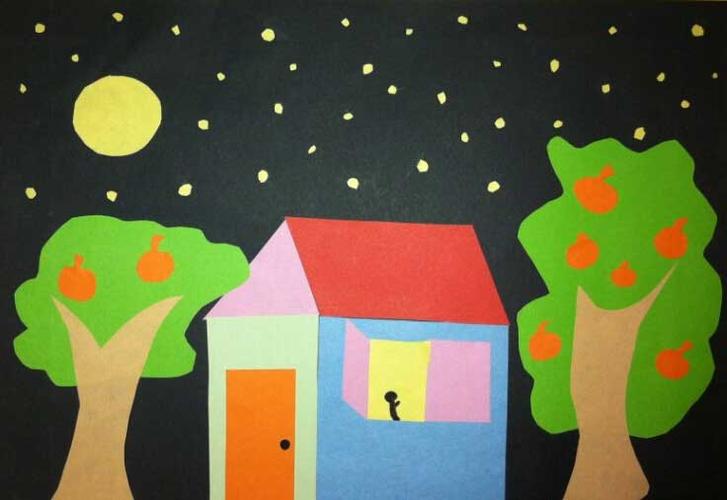 兴趣爱好 学手工 折纸 《剪纸粘贴画图片大全》正文    剪纸课是中职