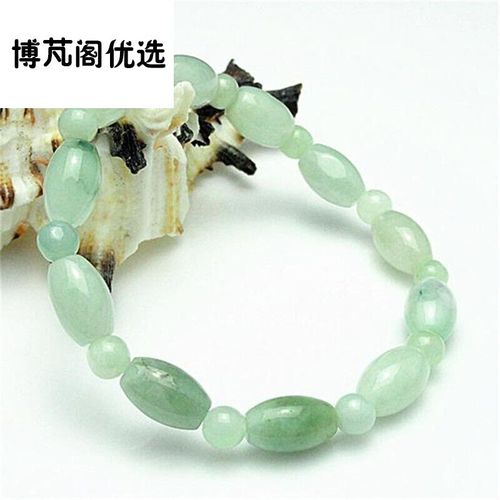 玉石翡翠手链男女款路路通玉手链翡翠手串朋友