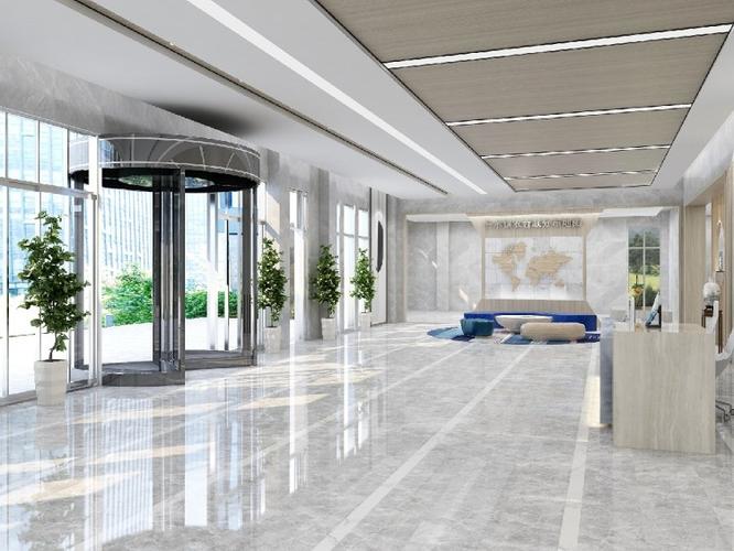 新中式大厅效果图