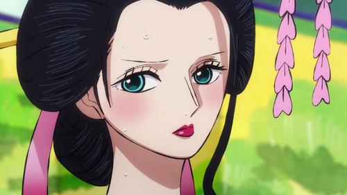 原创海贼王892集在和之国的伙伴大变样罗宾更美索隆的头发更绿