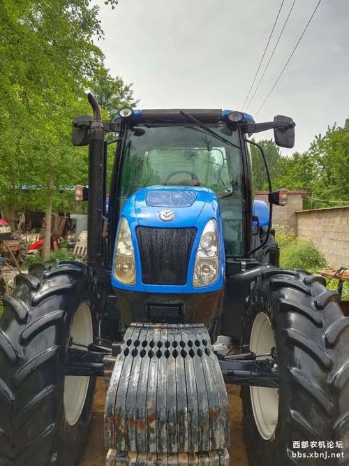 二手农机出售14年的纽荷兰t6070拖拉机