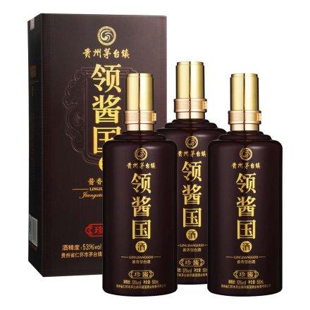 53°领酱国酒珍酱500ml(3瓶套装)