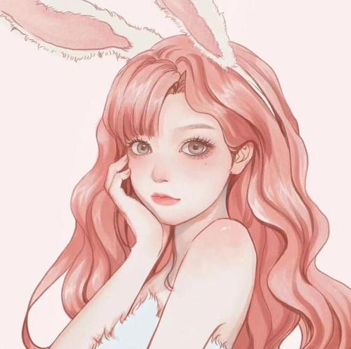 微信头像手绘风格动漫女生小姐姐头像太爱这个配色了