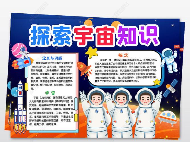 科普知识科技创造未来小报探索宇宙科学手抄报