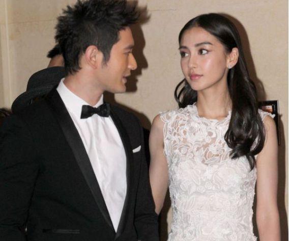 尴尬了黄晓明前任和现任在综艺节目上相见了baby瞬间怂了