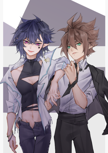 是偶像雷x经纪人安! 本来想把.