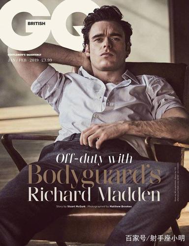 理查德·麦登英国版《gq》双月合刊,他是《权力的游戏
