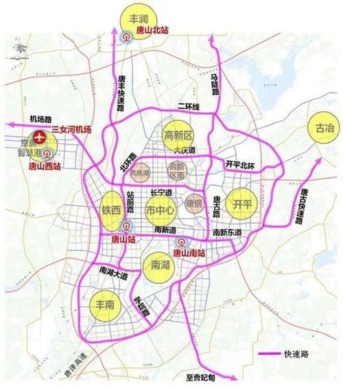 建设路"一路向北",丰润真正融入了唐山中心城区