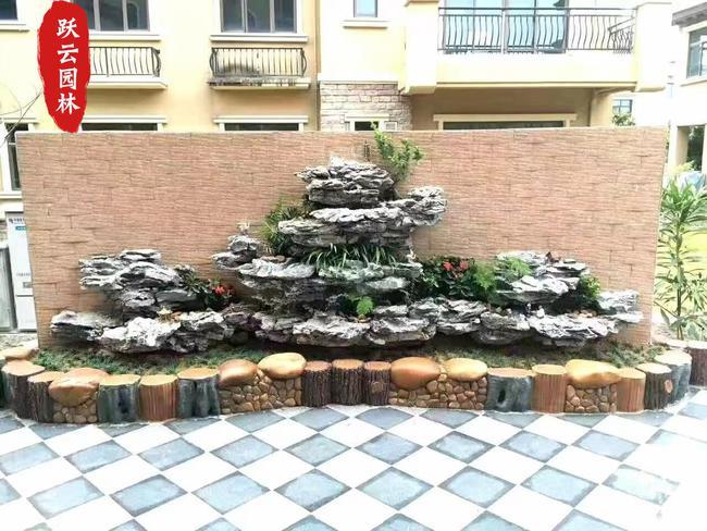 英石假山造景设计园景观赏石摆放布置英石假山英石假山制作
