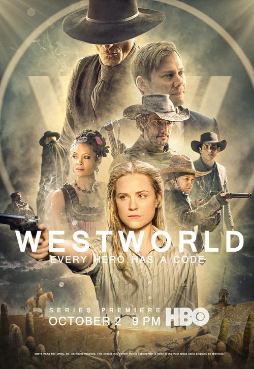 西部世界——瞎拼乱凑|平面|海报|大大大的陈 - 原创