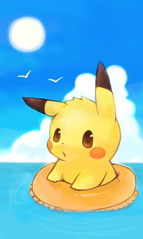 【皮卡丘壁纸朋友圈背景图】这么可爱的皮卡丘你确定不会心动吗