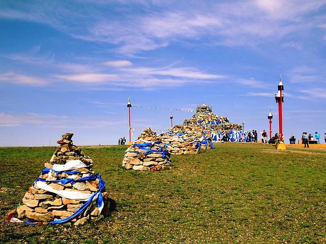 [清明] 希拉穆仁草原-响沙湾-成吉思汗陵-蒙牛工业园-席力图召当地5