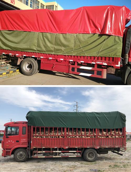 高栏大货车汽车篷布42米68米96米帆布油布水超轻耐磨雨布62米高栏加厚