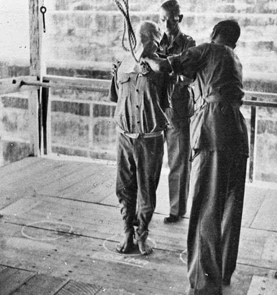 7张老照片展示澳大利亚审判,关押,处决日军战犯全过程