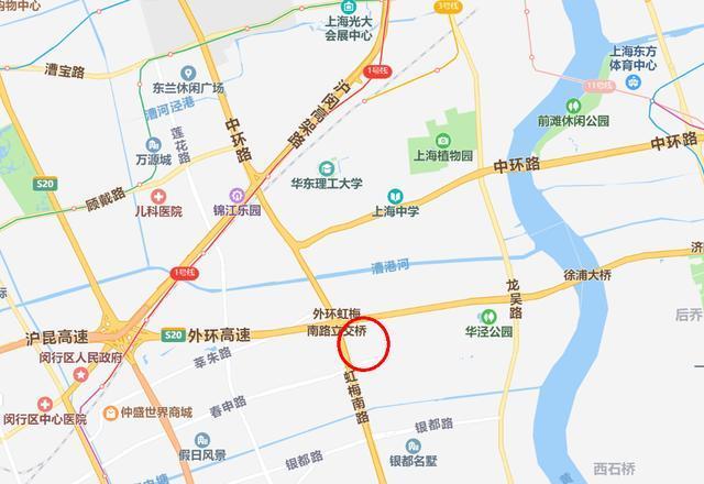 洞悉上海市闵行区虹梅南路的人工湖:城中村的面貌得到