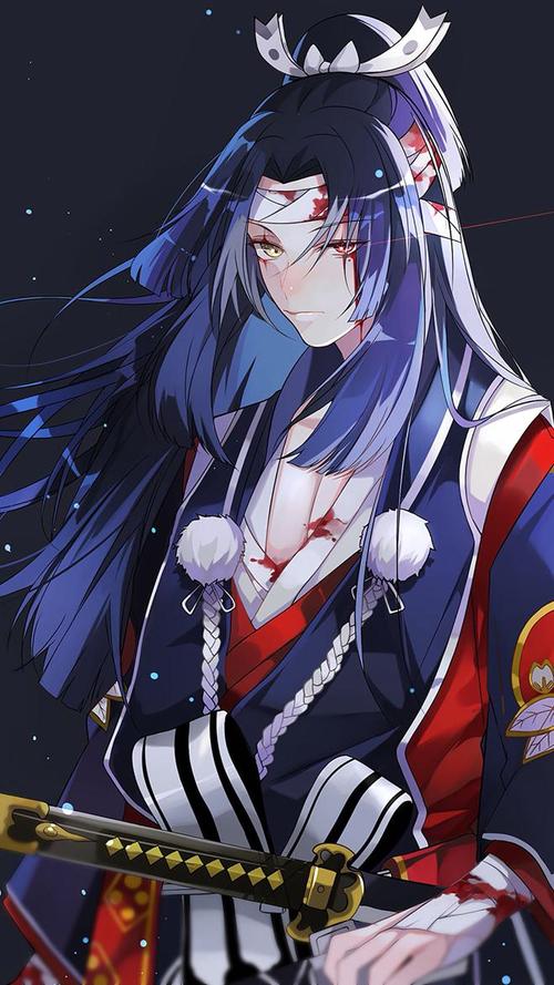 阴阳师同人壁纸,鬼切超帅.