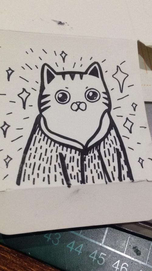 猫咪涂鸦|插画|涂鸦/潮流|可可爱吃拉面 - 原创作品