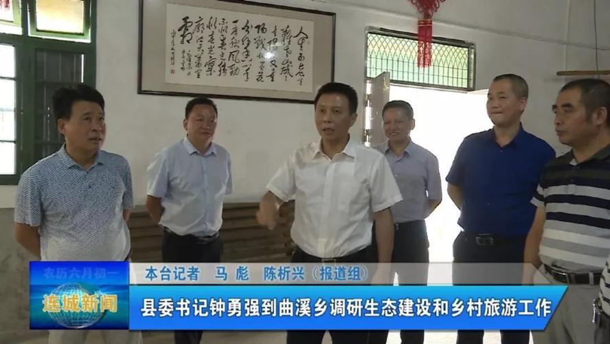 【要闻】县委书记钟勇强到曲溪乡调研生态建设和乡村