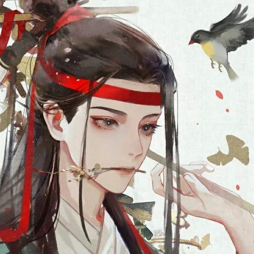 动漫古风男生头像