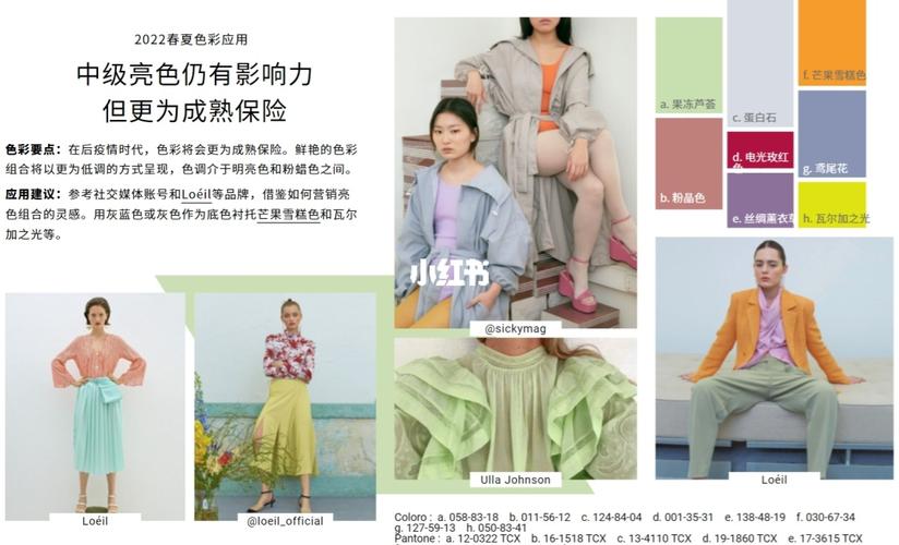 2022春夏女装色彩趋势预测(下)_女装_深圳湾自由行热门攻略_pantone