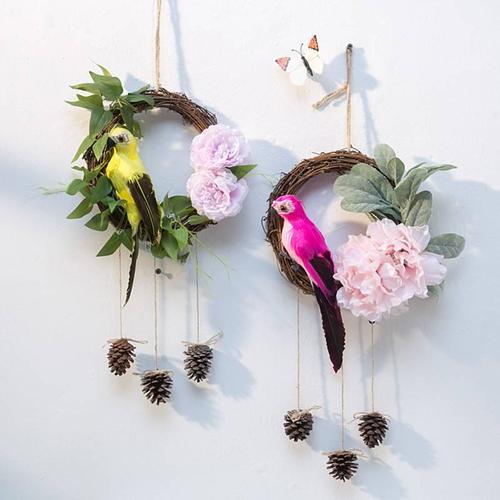 花环装饰壁挂墙壁挂件墙上客厅挂墙房间墙饰壁饰室内饰品创意家居