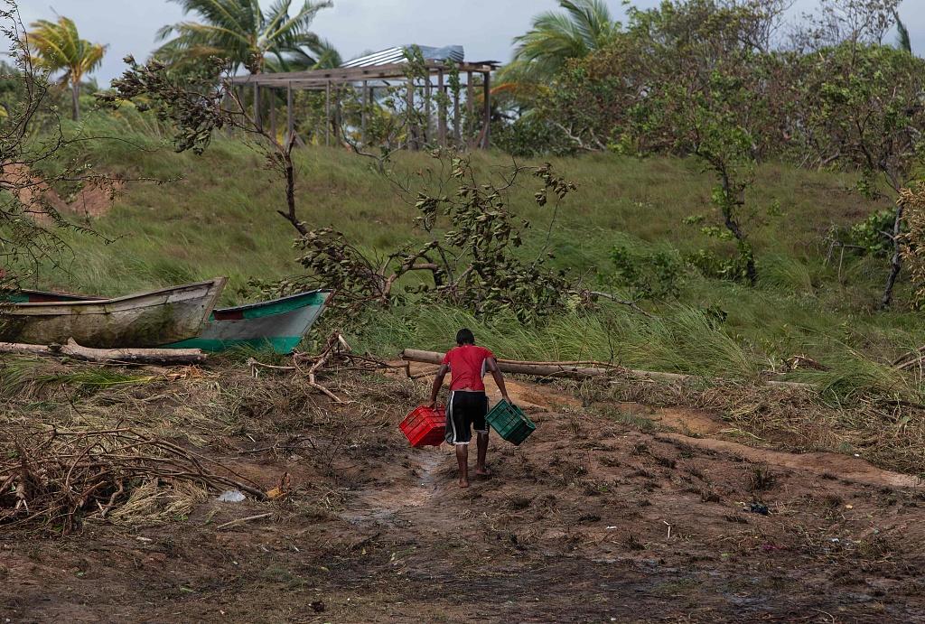 飓风伊塔肆虐中美洲多国沿海地区