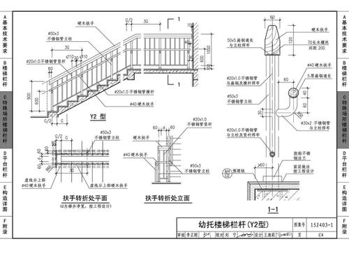 15j403-1,《楼梯 栏杆 栏板(一)》