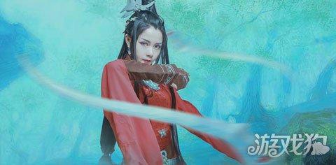 新倩女幽魂刀客完美cos 红衣英姿飒爽女刀客