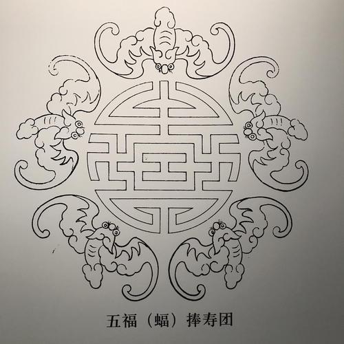 蝙蝠也是一个重要的图案