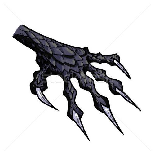 商业照片: 龙· 怪物 · 爪子 · 纹身