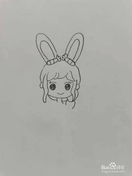 卡通小舞怎么画