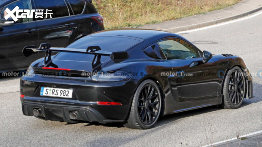 保时捷cayman gt4 rs谍照曝光 输出功率500马力