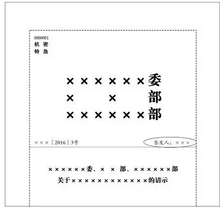 联合行文的公文格式