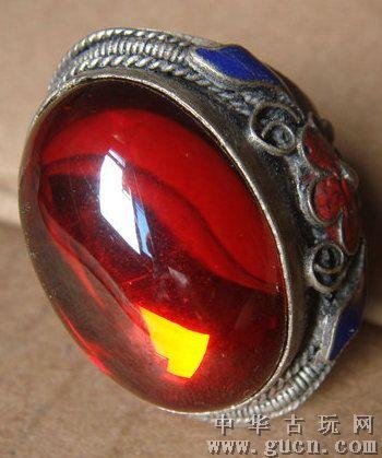 清代红宝石戒指 - 中华古玩网 - 古董收藏,古玩收藏,古玩鉴定,古玩