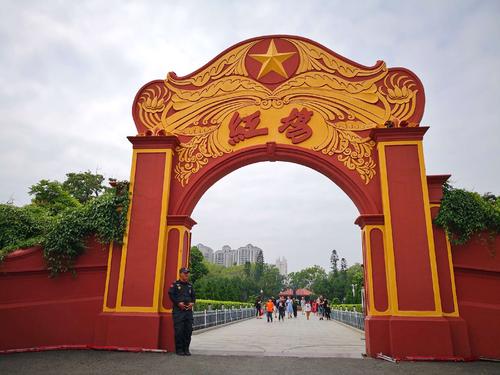 参观海丰县红宫红场,彭湃烈士故居