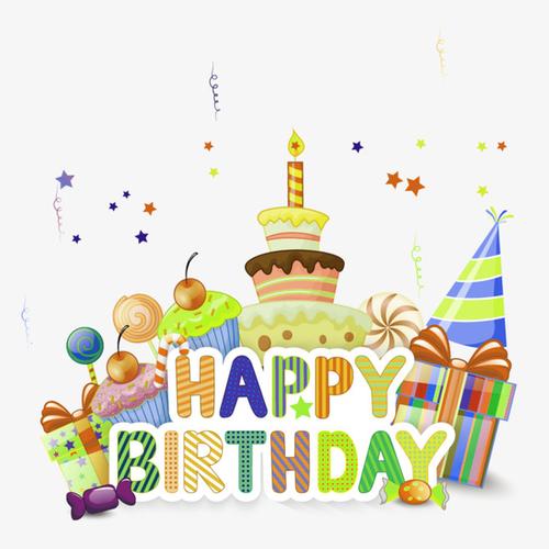happy birthday 生日蛋糕