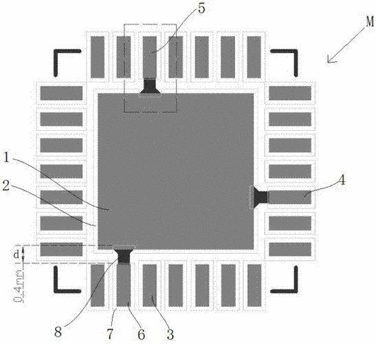 一种qfn芯片pcb封装方法及pcb板与流程