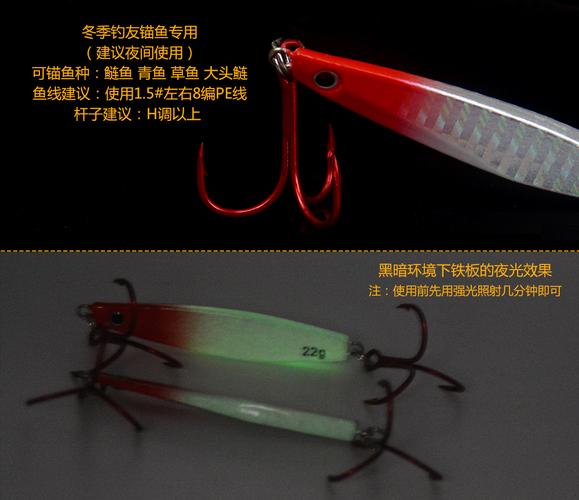 创峰路亚铁板锚鱼速沉锚钩vmc钩三本钩挂鱼钩划鱼钩钓鱼用品