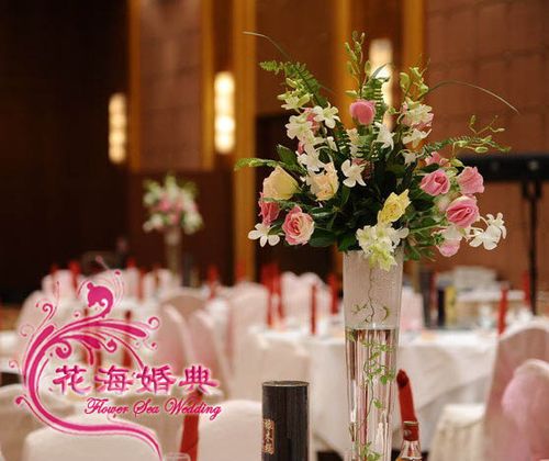 【花海婚典婚礼布置欣赏】2009.10.02东锦江大酒店布置