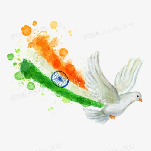 图精灵 免抠元素 装饰图案 > 矢量和平鸽