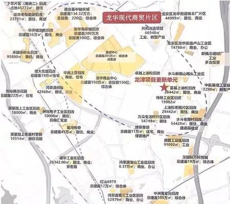 龙华上塘片区重点更新单元
