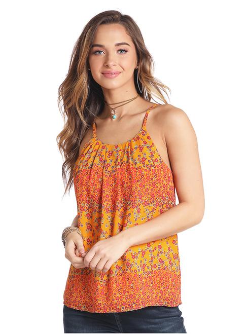 panhandle floral camisole top